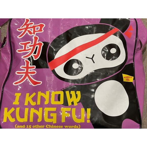 Kung Fu Panda NewBreed Girl Vinyl Messenger Bag - Picture 4 of 5